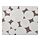 VÅRKLYNNE - place mat, patterned black/white, 36x29 cm | IKEA Indonesia - PE902843_S1