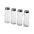CITRONHAJ - Spice jar, clear glass/stainless steel, 10 cl