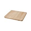 SÅPÖRTMAL - Chopping board, beech, 35x35 cm