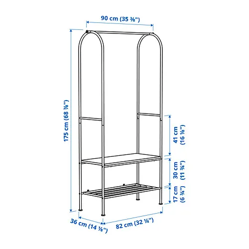GRÅFJÄLLET Measurement Illustration