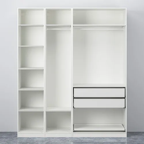 PAX/MEHAMN lemari pakaian dg pintu geser