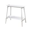 ALPVIDE - Plant stand, white, 63 cm