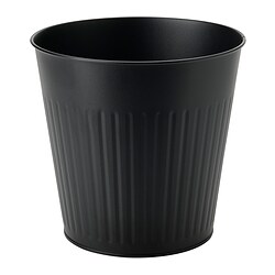 MUSKOTBLOMMA Plant pot with saucer, indoor/outdoor terracotta, 4 ¾ - IKEA