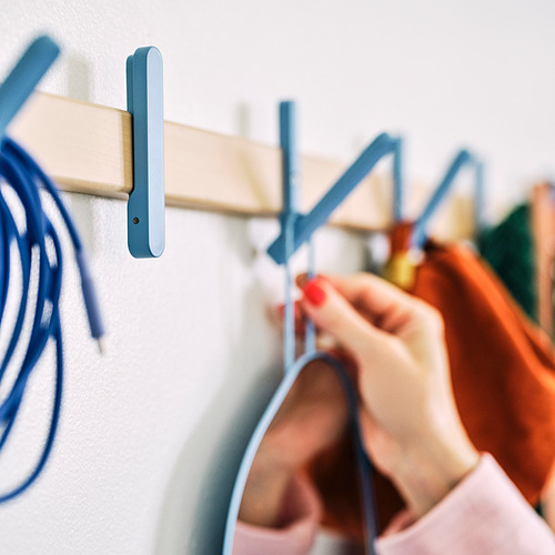 IKEA PS 2026 rack with 5 hooks