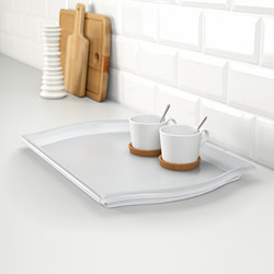 SMULA - Tray, transparent, 52x35 cm