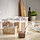 KORALLVIPPA - set toples camilan+tutup, isi 6, transparan | IKEA Indonesia - PE967415_S1