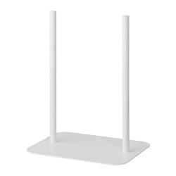 EILIF - Support for screen, white, 40x30 cm