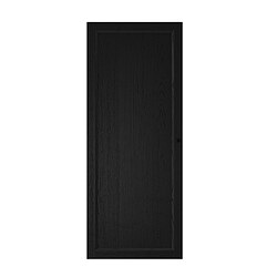 OXBERG - Pintu, hitam efek kayu oak, 40x97 cm