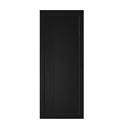 OXBERG - Pintu, hitam efek kayu oak, 40x97 cm