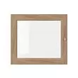 OXBERG - pintu kaca, efek kayu oak, 40x35 cm | IKEA Indonesia - PE864777_S2