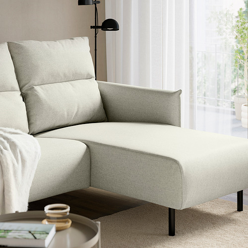 MANNARP sofa 3 dudukan dengan chaise longue