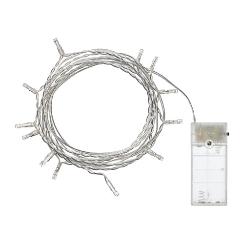 LEDFYR rantai lampu LED dengan 12 lampu