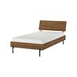 RÅDMANSÖ - rangka tempat tidur, cokelat kesan kayu walnut, 120x200 cm | IKEA Indonesia - PE967510_S2