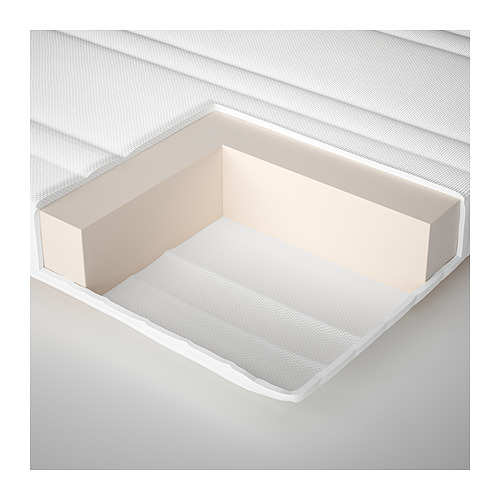 NATTSMYG foam mattress for extendable bed