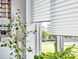 SCHOTTIS - Pleated blind, white, 90x190 cm