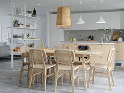 VOXLÖV - Chair, light bamboo
