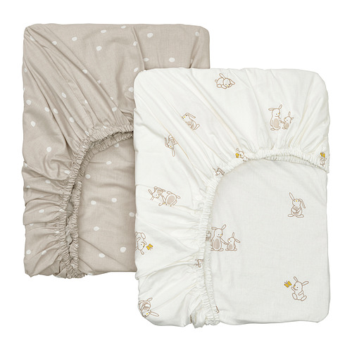 LEN fitted sheet for cot