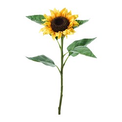SMYCKA - Bunga tiruan, bunga matahari kuning, 51 cm