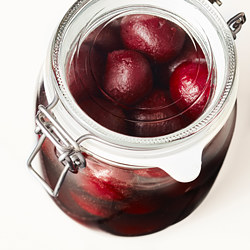 KORKEN - Stoples dengan penutup, kaca bening, 1 l