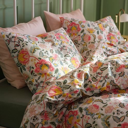 DAGGSALVIA duvet cover and 2 pillowcases