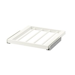 KOMPLEMENT - Pull-out trouser hanger, white, 50x58 cm