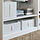 PAX/BERGSBO - lemari pakaian, putih/efek kayu oak diwarnai putih, 200x60x236 cm | IKEA Indonesia - PE967654_S1