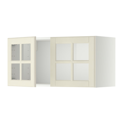 METOD kabinet dinding dg 2 pintu kaca