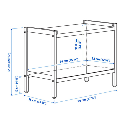 EKENABBEN Measurement Illustration