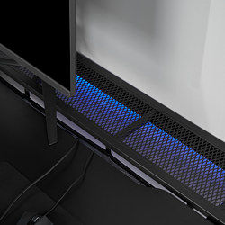 UTESPELARE - Gaming desk, black, 160x80 cm