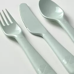 KALAS - Peralatan makan, set isi 18, warna campuran