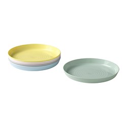 KALAS - Plate, mixed colours