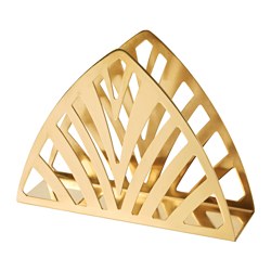 TILLSTÄLLNING - Napkin holder, brass-colour