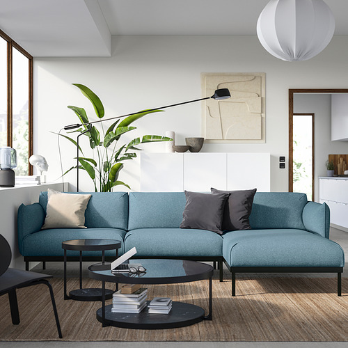 ÄPPLARYD sofa 3 dudukan dengan chaise longue