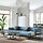 ÄPPLARYD sofa 4 dudukan dengan chaise longue