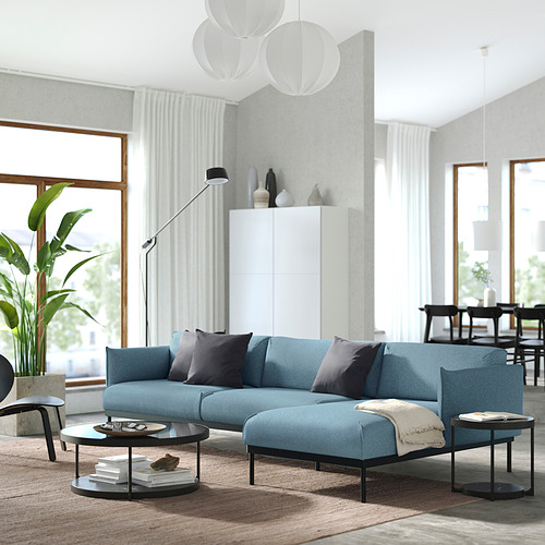 ÄPPLARYD 4-seat sofa with chaise longue
