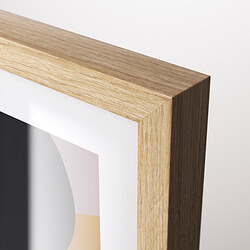 RÖDALM - Frame with poster, Paix Lineaire, 50x70 cm
