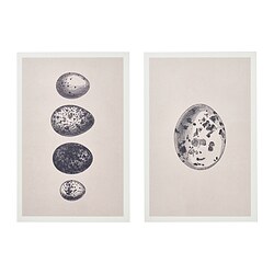 BJÖRNAMO - Seni cetak pada kayu berongga, telur, 20x30 cm