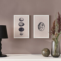 BJÖRNAMO - Seni cetak pada kayu berongga, telur, 20x30 cm