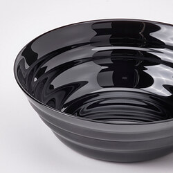 NÄTBARB - Bowl, black, 14 cm