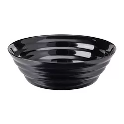 NÄTBARB - Mangkuk, hitam, 14 cm