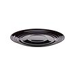 NÄTBARB - Piring, hitam, 24 cm