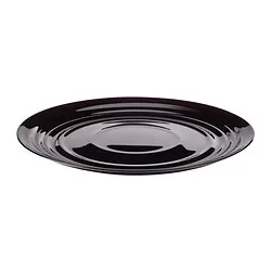 NÄTBARB - Piring, hitam, 24 cm