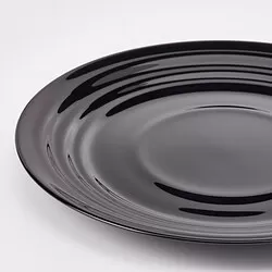 NÄTBARB - Piring kecil, hitam, 19 cm