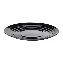 NÄTBARB - Piring kecil, hitam, 19 cm