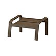 POÄNG - footstool frame, walnut effect | IKEA Indonesia - E1006286_S2