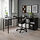 LAGKAPTEN/KALLAX - desk combination, black/black-brown, 77x179x147 cm | IKEA Indonesia - PE865467_S1