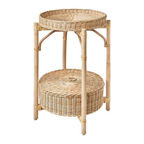TOLKNING meja samping tempat tidur