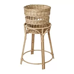 TOLKNING - Stand tanaman, buatan tangan rotan, 66 cm