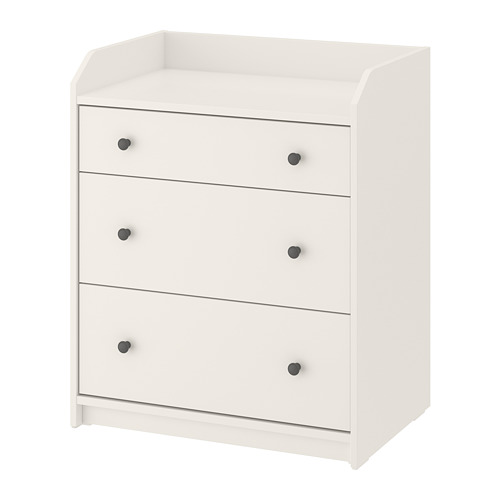 HAUGA chest of drawers, white, 70x84 cm IKEA Indonesia