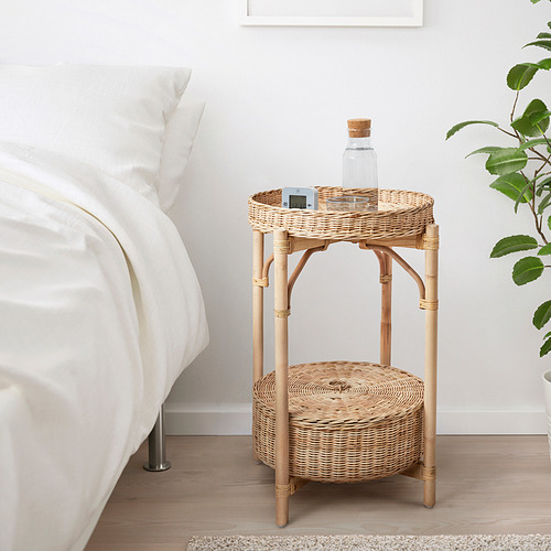 TOLKNING meja samping tempat tidur